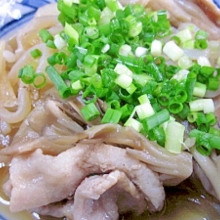 食欲の秋♪　ご飯がすすむ「豚肉と舞茸の炒め煮」